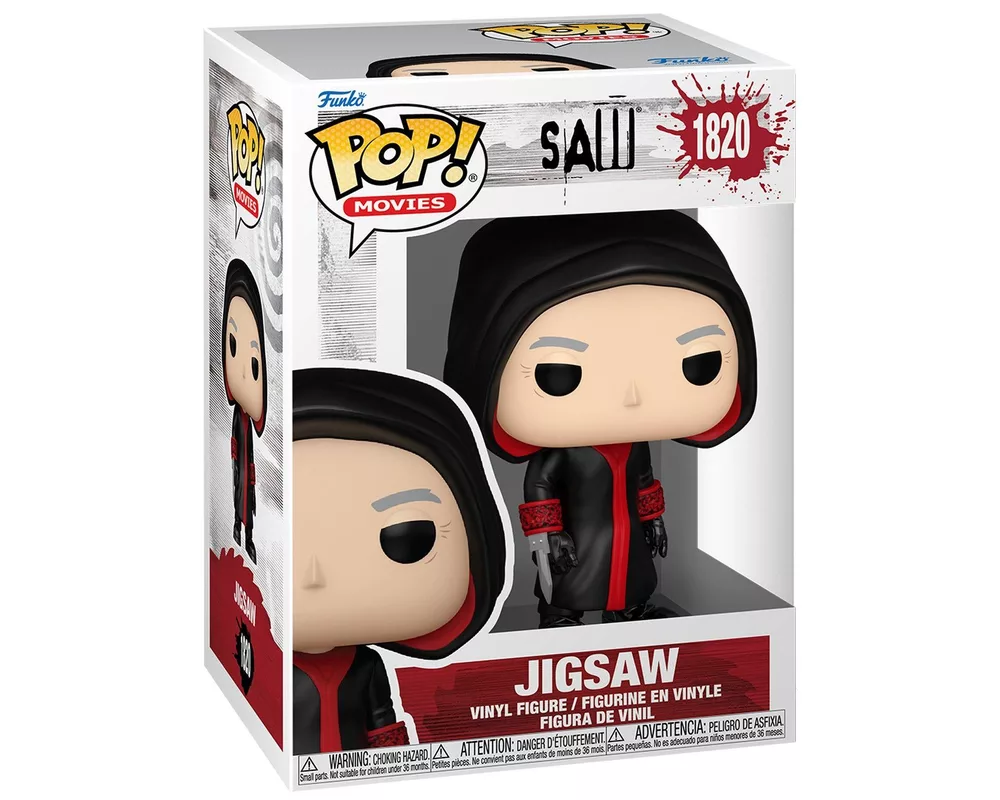 Фигурка Funko Pop! Movies: Saw (10th Anniversary) -Jigsaw (Killer) #1820 2