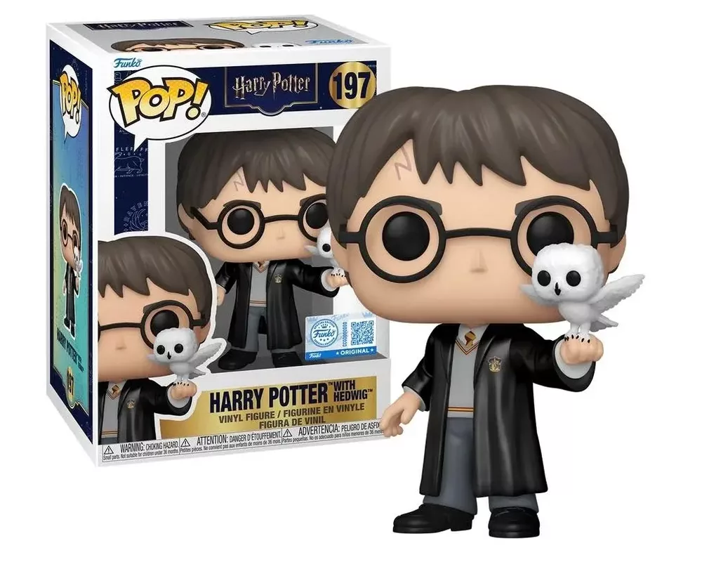 Фигурка Funko Pop!& Buddy: Harry Potter - Harry Potter with Hedwig (Special Edition) #197 3