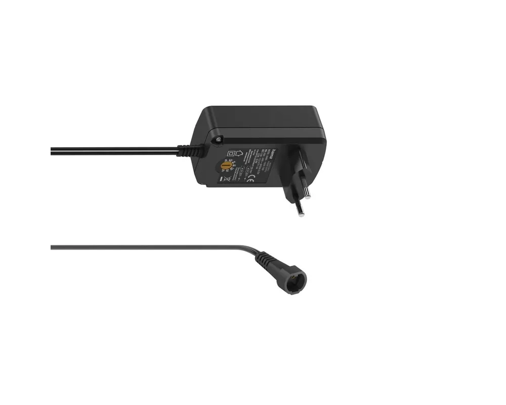 Зарядно HAMA Универсално захранване, регулируемо, 1500mA, 18W, max. 12V, 7 адаптера 2