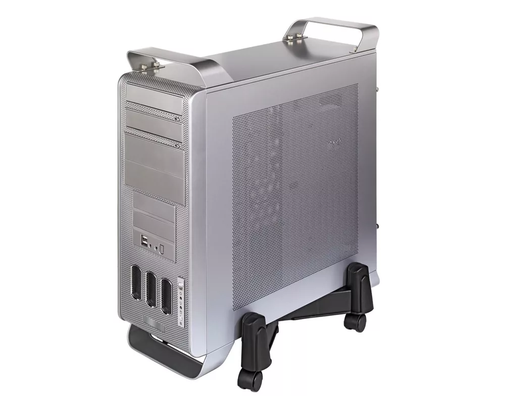 Стойка Поставка за компютър на колела, HAMA X Черен 2