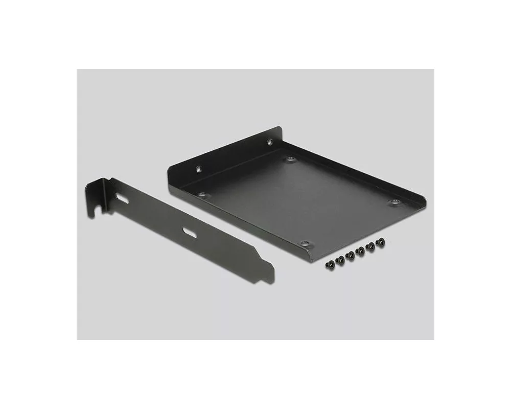 Стойка Поставка/Брекет DeLock, За монтиране на 2.5" SSD/диск в PCI слот 3