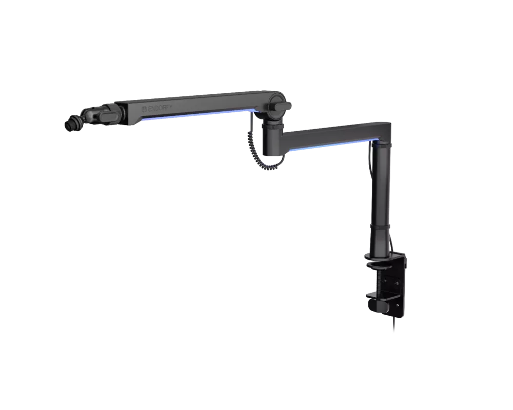 Стойка за микрофон ENDORFY Broadcast Low Profile RGB Boom Arm 3