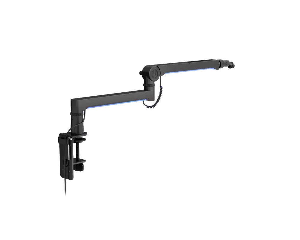 Стойка за микрофон ENDORFY Broadcast Low Profile RGB Boom Arm 7