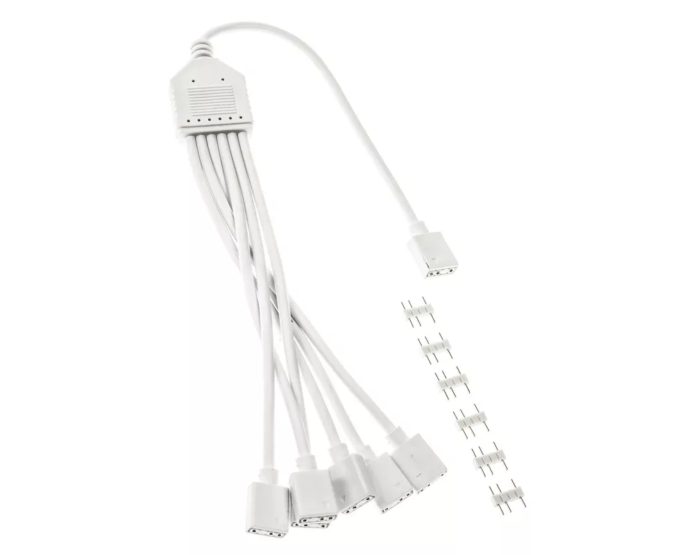 Кабел Kolink ARGB 1-6 Сплитер - 30 cm Бял 2