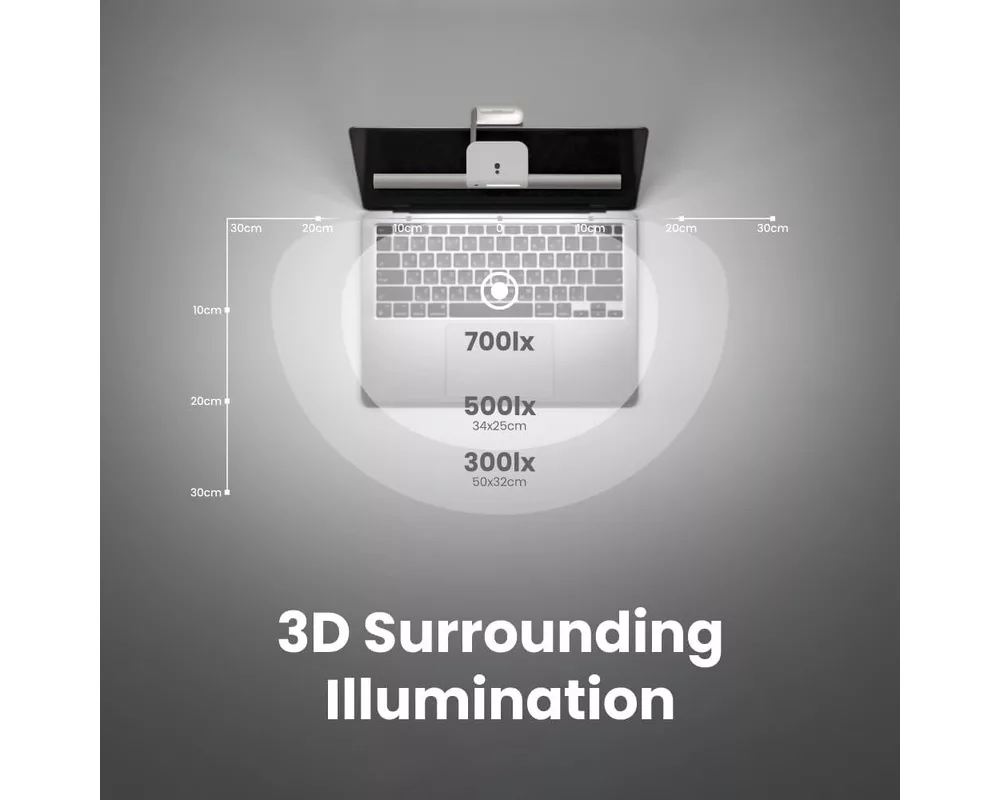 Осветително тяло Лампа за четене за лаптоп BenQ LaptopBar - Черно 6