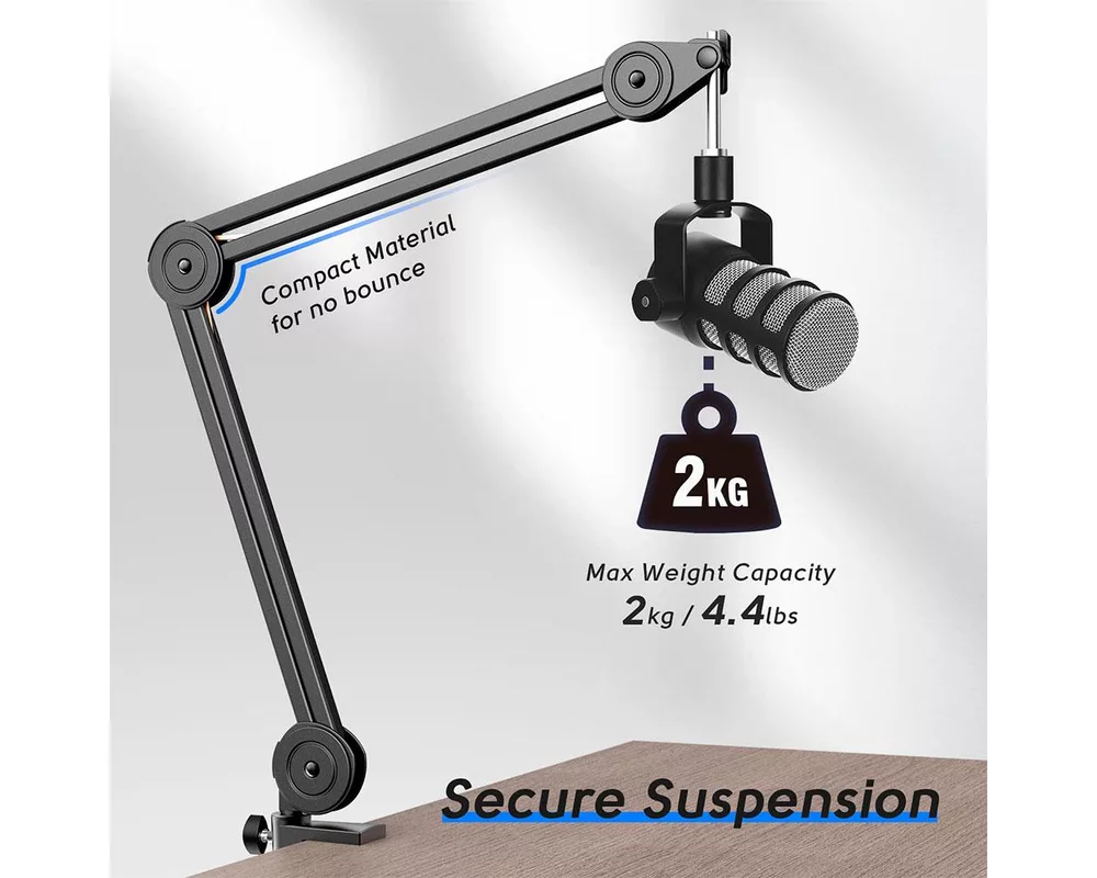Стойка за микрофон FIFINE BM63 Super Steady Boom Arm 7