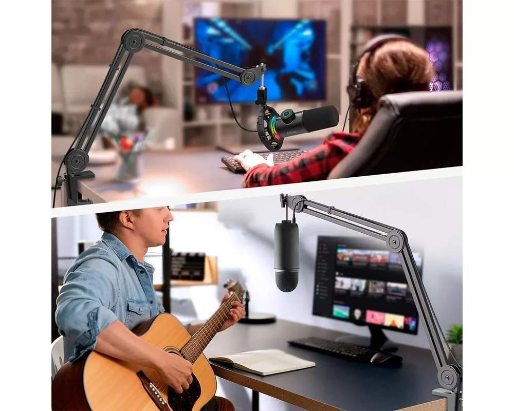 Стойка за микрофон FIFINE BM63 Super Steady Boom Arm 8
