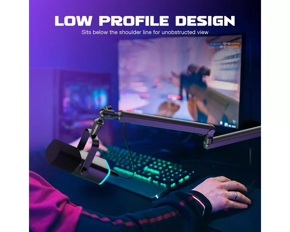 Стойка за микрофон FIFINE BM88 High End Boom Arm Stand 5