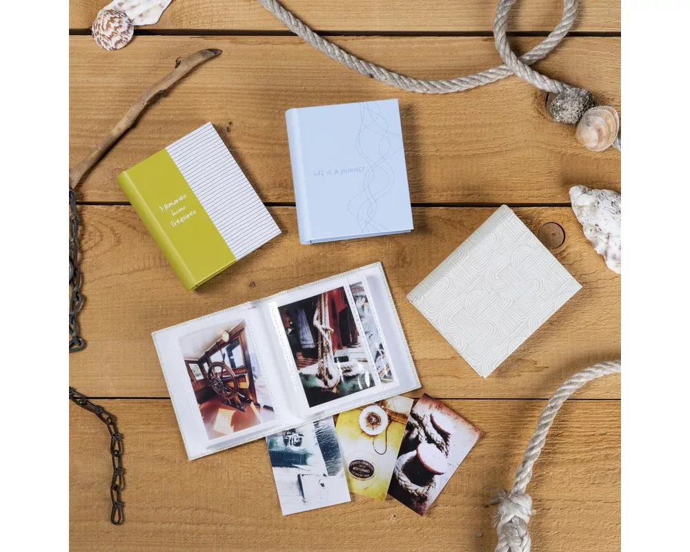 Фото и видео аксесоари Албум HAMA "Life" Slip-In, за 20 инстантни снимки, 5,4 х 8,6 см 9