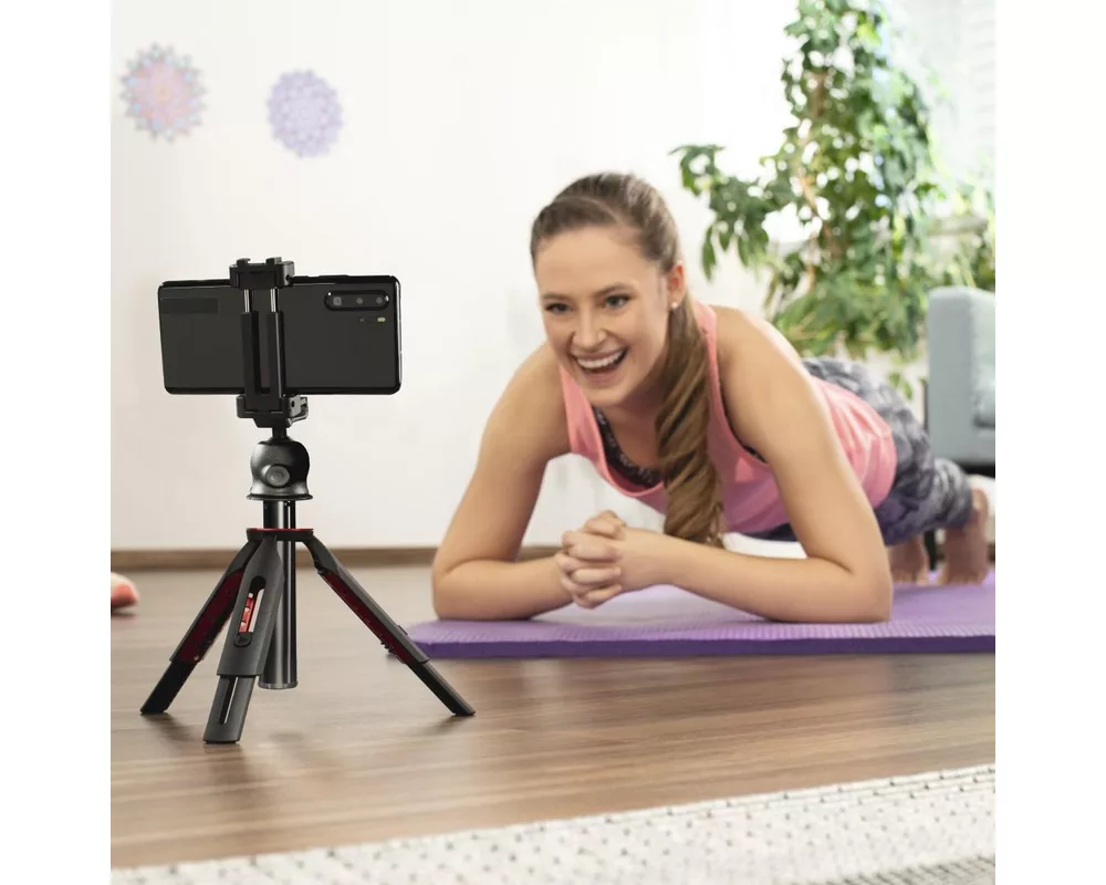 Фото и видео аксесоари HAMA Трипод “Solid 80 Ball” за смартфони, Bluetooth дистанционно за снимки, макс. 80 см. 12