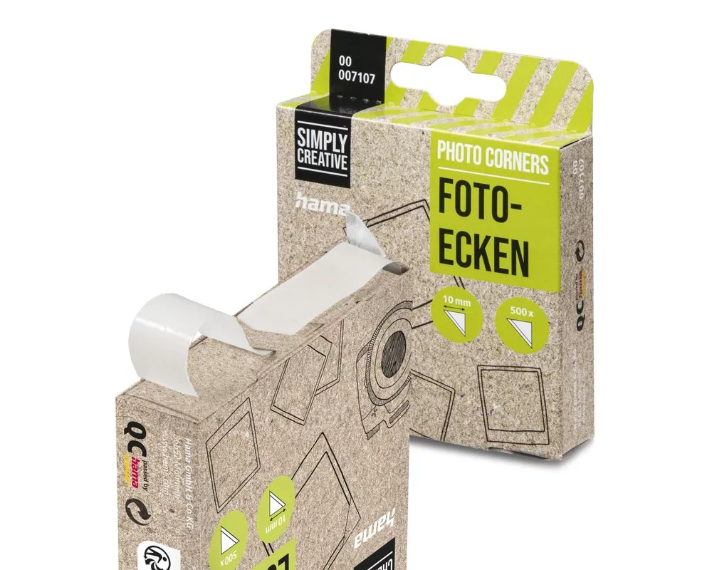 Фото и видео аксесоари Самозалепващи ъгълчета за снимки, HAMA-07107 5