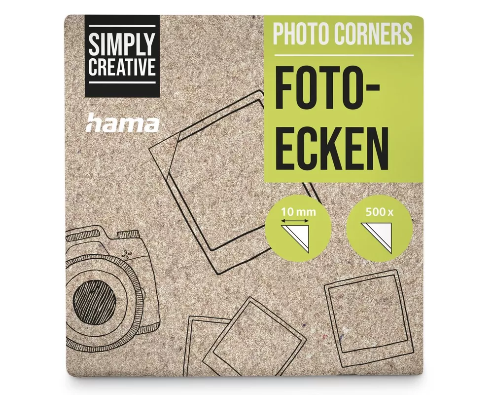 Фото и видео аксесоари Самозалепващи ъгълчета за снимки, HAMA-07107 4