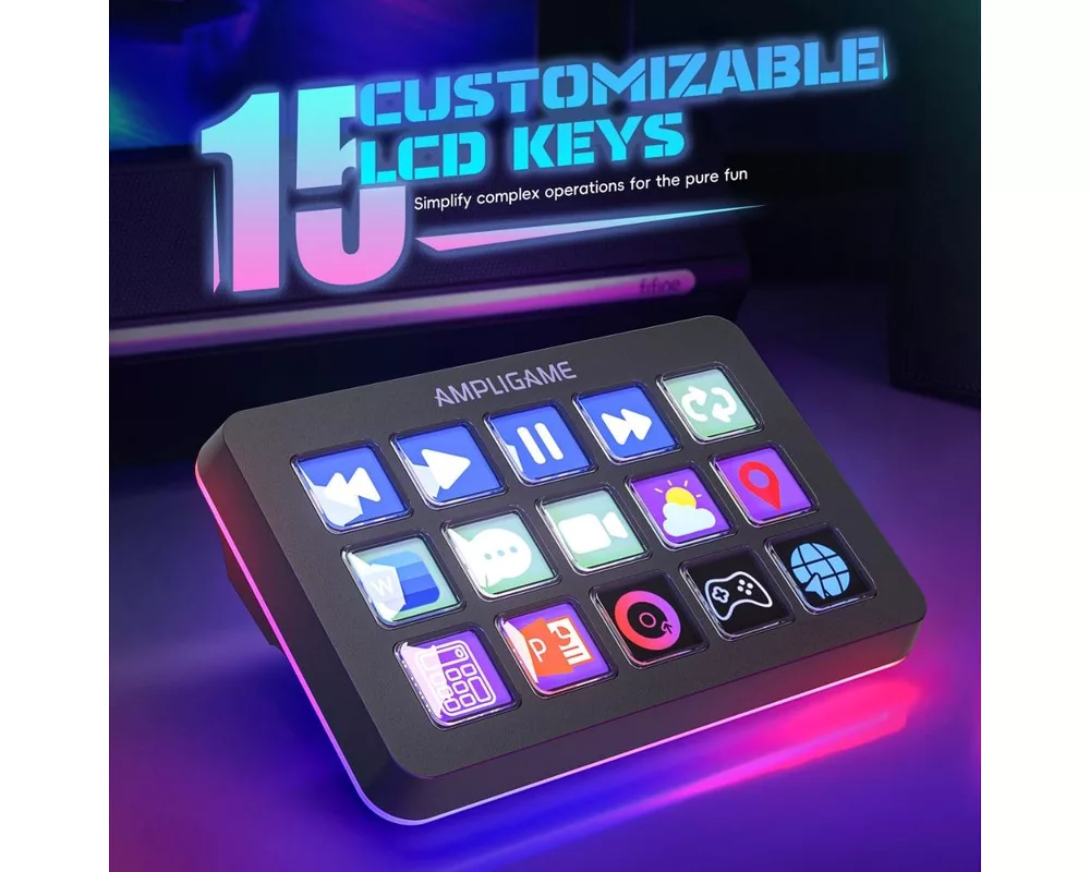 Геймърски аксесоари Fifine D6 Stream 15 Customized Keys and Software 5