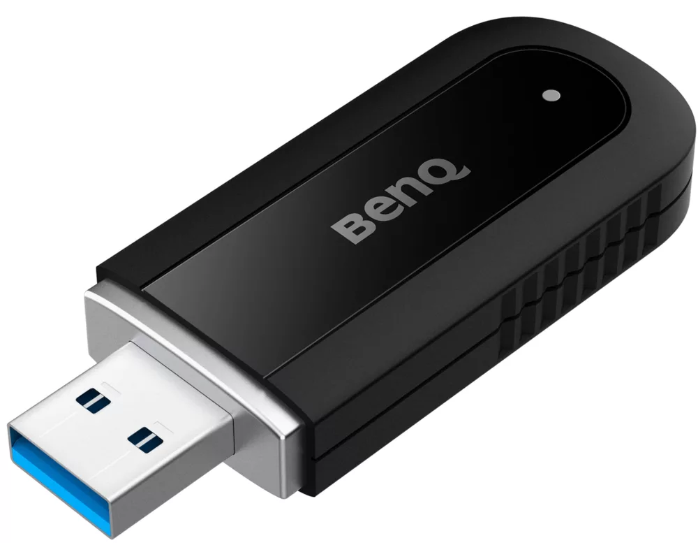 Интерактивен дисплей Безжичен донгъл за интерактивен дисплей BenQ, IFE WD02AT BLACK,  WI-FI 6 + BT5.2 WIRELESS DONGLE 2