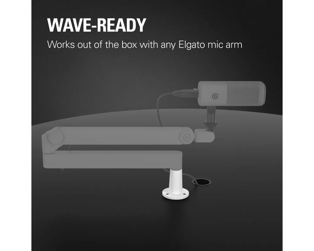 Геймърски аксесоари Elgato Desk Plate for Wave Mic Arm - плочка за монтаж на Elgato микрофон 2