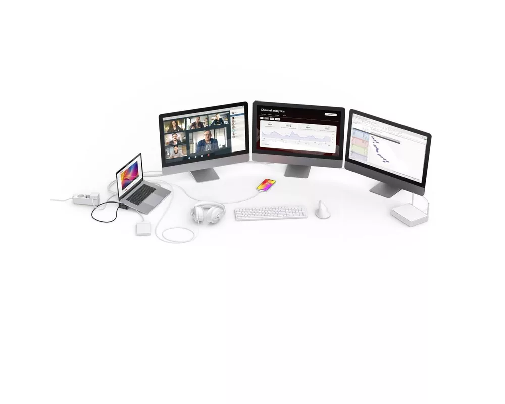 Докинг станция HAMA Докинг станция "Connect2Office Work" USB-C, 12 порта 6