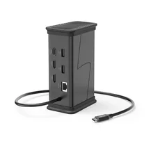  HAMA Докинг станция USB-C "Connect2Office Black", 9 порта, 2x HDMI™, USB-A, USB-C, LAN 901949 HAMA-200150 на топ цена - PIC.bg
