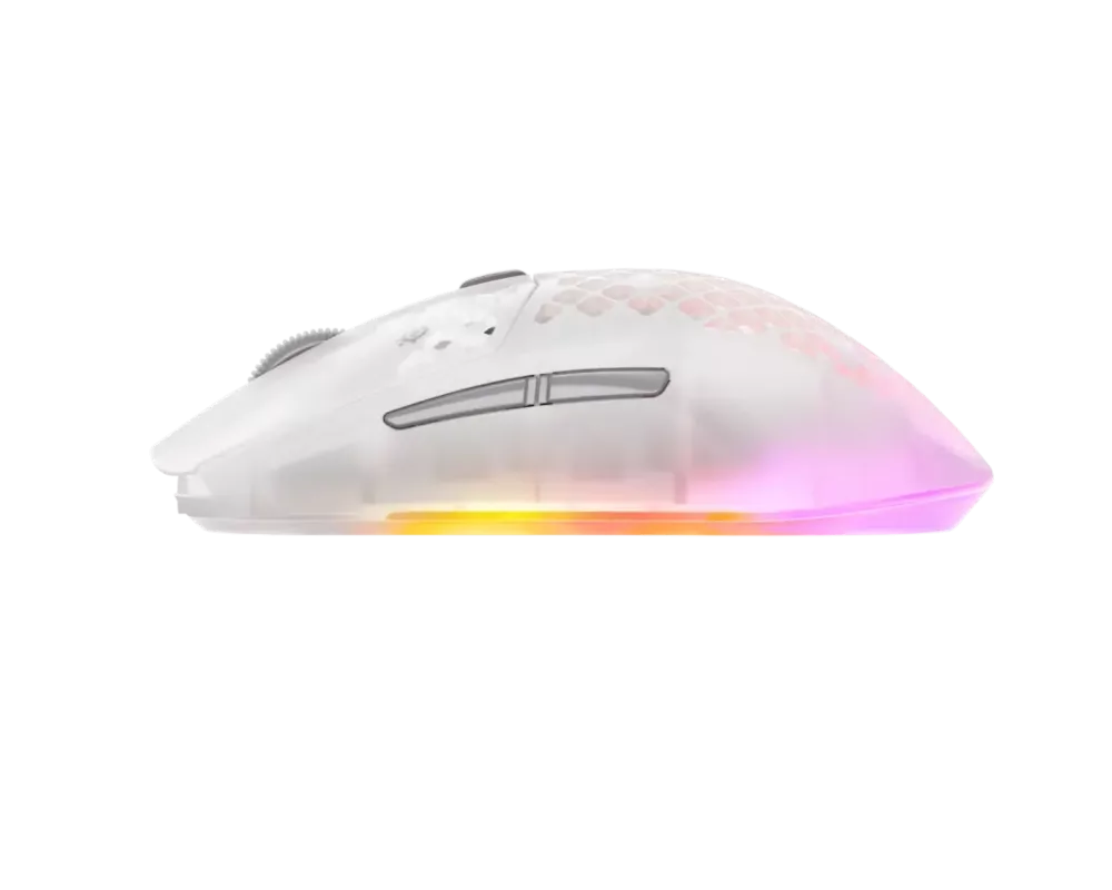 Мишка Геймърска мишка SteelSeries Aerox 3 Wireless Gen 2 - Ghost 3
