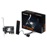 <span>Мрежова карта</span> Безжична карта GIGABYTE GC-WIFI6E MediaTek MT7902 WIFI 6Е 2x2 802.11ax, Bluetooth 5.2 <span class='catalog-num-in-name'>GA-GC-WIFI6E</span> - 