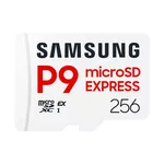 <span>Флаш карта</span> Samsung microSDXC, 256GB, P9 Express, 800 MB/s, UHS-I 90 MB/s U3, V30, A1 <span class='catalog-num-in-name'>SAM-SDM-MB-MK256TWW</span> - 