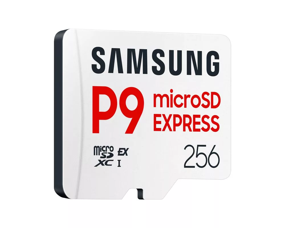 Флаш карта Samsung microSDXC, 256GB, P9 Express, 800 MB/s, UHS-I 90 MB/s U3, V30, A1 3