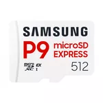 <span>Флаш карта</span> Samsung microSDXC, 512GB P9 Express , 800 MB/s, UHS-I 90 MB/s U3, V30, A1 <span class='catalog-num-in-name'>SAM-SDM-MB-MK512TWW</span> - 