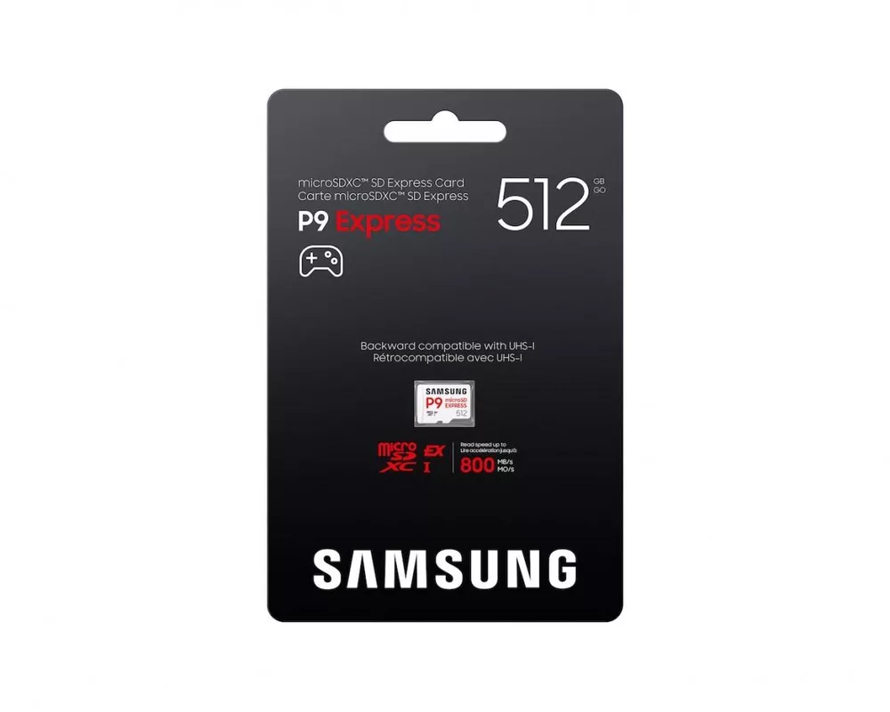 Флаш карта Samsung microSDXC, 512GB P9 Express , 800 MB/s, UHS-I 90 MB/s U3, V30, A1 4