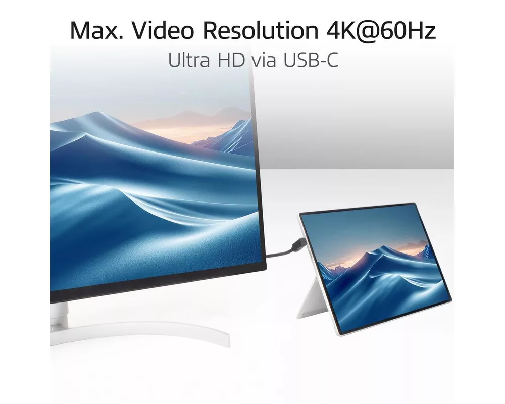 Кабел ACT Кабел USB-C - USB-C, 2м, 10Gbps 60W, ъглов нагоре/надолу 5