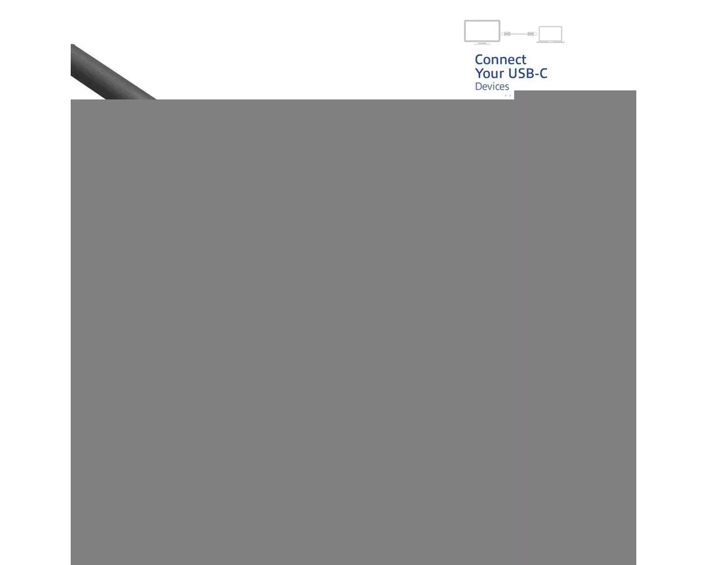 Кабел ACT Кабел USB-C - USB-C, 2м, 10Gbps 60W, ъглов нагоре/надолу 2