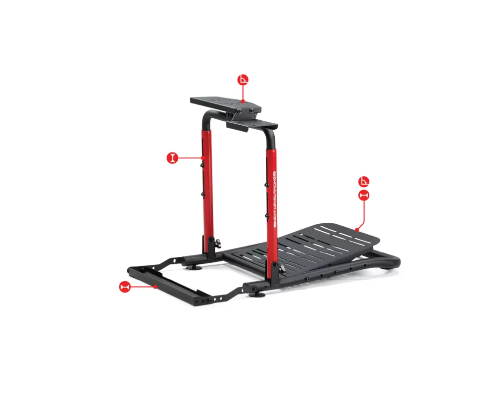 Аксесоар за волан Стойка за волан и педали Next Level Racing Stand Lite 2.0 4