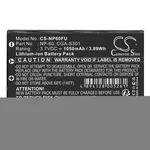 <span>Батерия за фотоапарат и камкордер</span> Батерия за фотоапарат FUJI NP60 LiIon 3.7V 1050mAh Cameron Sino <span class='catalog-num-in-name'>CS-NP60FU</span> - 