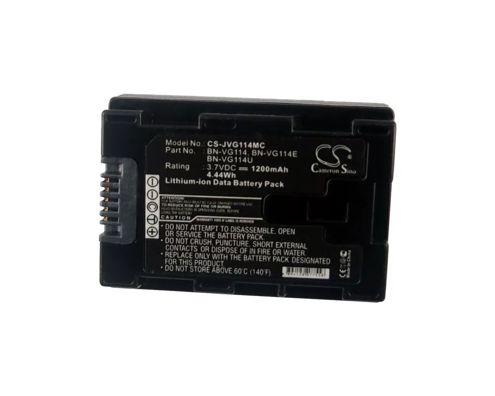 Батерия за фотоапарат и камкордер Батерия за камера JVC VG114 MC Li-Ion 3.7V 1200mAh Cameron Sino 3