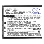 <span>Батерия за фотоапарат и камкордер</span> Батерия за апарат SONY NP-BG1 LiIon 3.7V 1000mAh  Cameron Sino <span class='catalog-num-in-name'>CS-BG1</span> - 