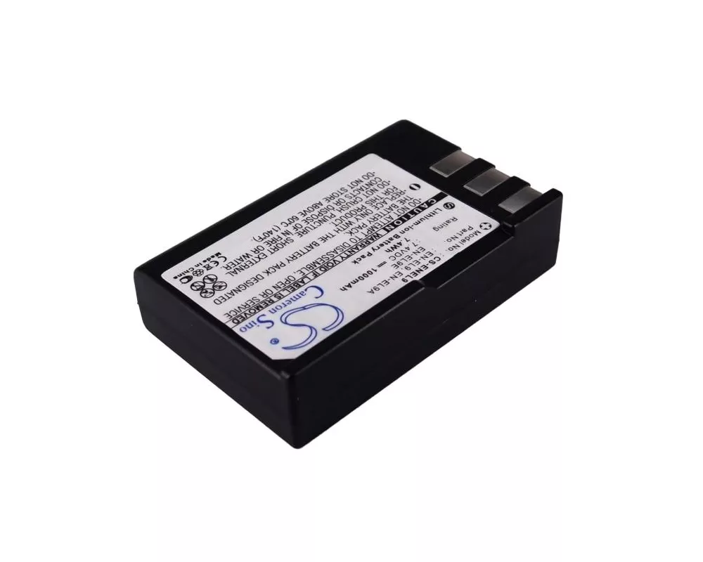 Батерия за фотоапарат и камкордер Батерия за апарат NIKON EN-EL9  D-SLR D40 D60 D3000 D5000, 7.4V, 1000mAh, Li-Ion, Cameron Sino 3