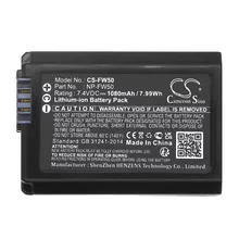  Батерия за фотоапарат и камера Sony NP-FW50  LiIon  7.4V 1080mAh Cameron Sino 904002 CS-FW50 на топ цена - PIC.bg