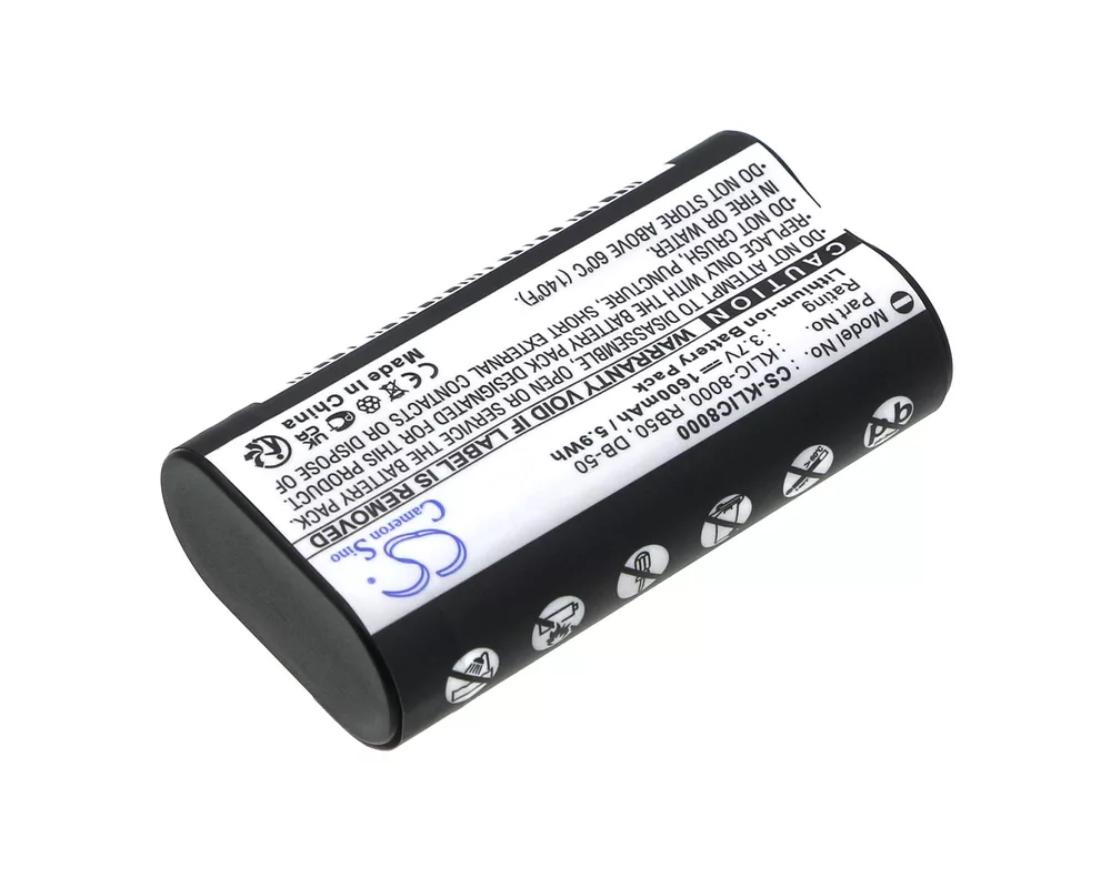 Батерия за фотоапарат и камкордер Батерия за фотоапарат  KODAK KLIC-8000 LiIon 3.7V  1600mAh Cameron Sino 3