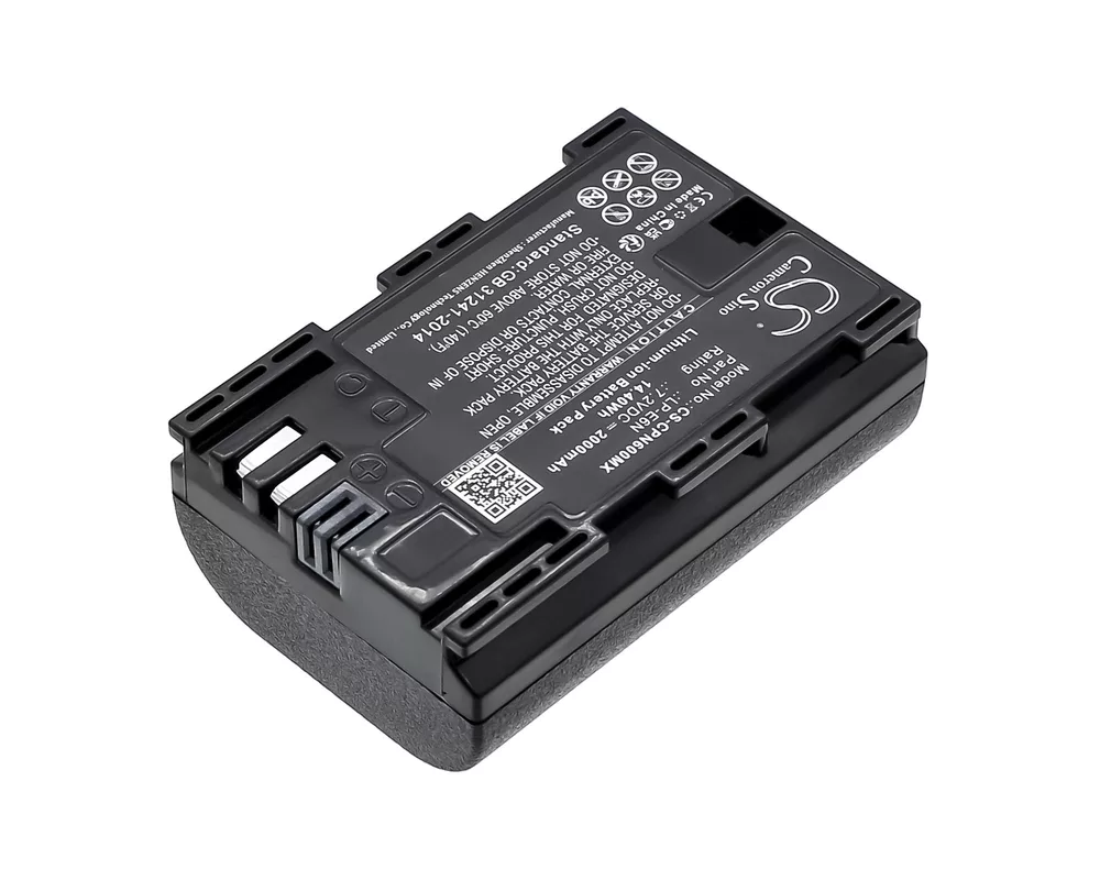 Батерия за фотоапарат и камкордер Батерия за фотоапарат CANON EOS 5D, EOS 60D LiIon 7.2V 2000mAh  Cameron Sino 4