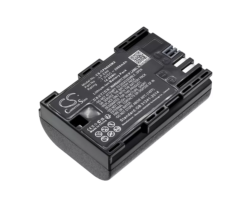 Батерия за фотоапарат и камкордер Батерия за фотоапарат CANON EOS 5D, EOS 60D LiIon 7.2V 2000mAh  Cameron Sino 3