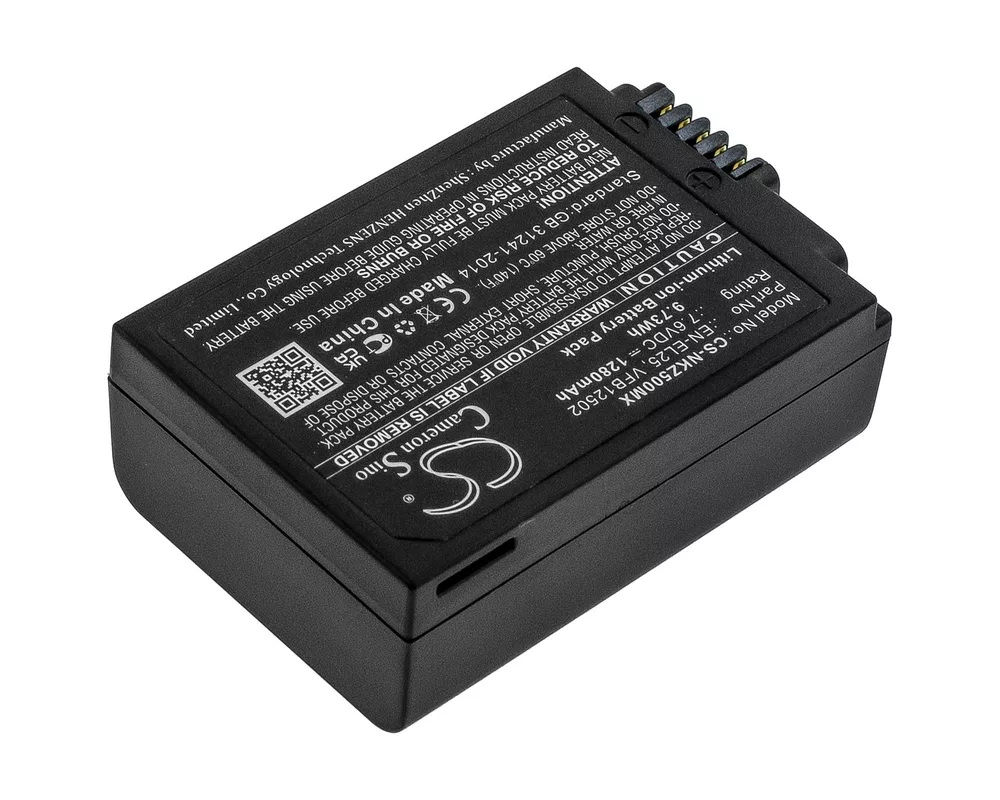 Батерия за фотоапарат и камкордер Батерия за апарат NIKON (EN-EL25) LiIon 7.6V 1280mAh Cameron Sino 4