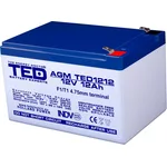 <span>Батерия</span> Оловна Батерия TED ELECTRIC, 12V, 12Ah, 152/ 98/ 96 mm, AGM <span class='catalog-num-in-name'>TED-12V-12-AGM</span> - 