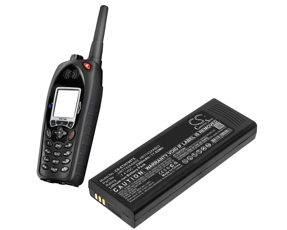 Батерия за радиостанция Батерия за радиостанция Cassidian P3G TPH700 HR7742AAA02 Liion  7,4V 2300mA Cameron Sino 2