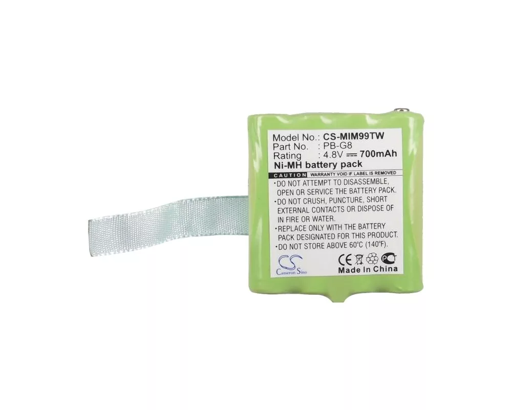 Батерия за радиостанция Батерия за радиостанция MIDLAND 456R, G6, G8  PB-G8   NIMH  4,8V 700mA Cameron Sino 2
