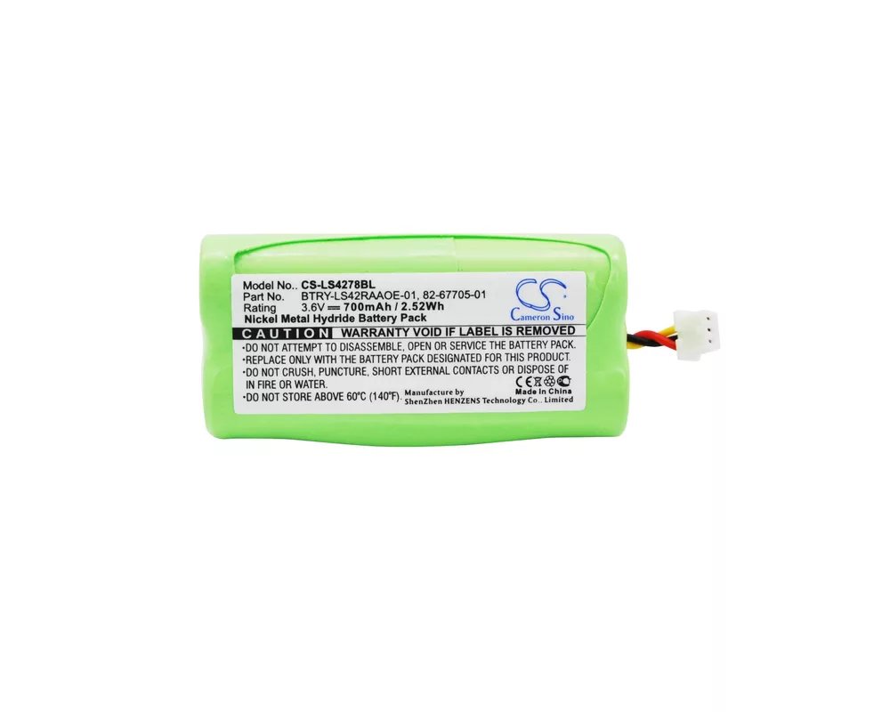 Батерия за баркод скенер Батерия за баркод скенер LS4278 SYMBOL NiMH 3.6V 700mAh Cameron Sino 4