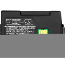  Батерия за баркод скенер Honeywell TXE TECTON MX7  159904-0001   LiIon  7.4V 3400mAh Cameron Sino 904119 CS-LMX700BX на топ цена - PIC.bg