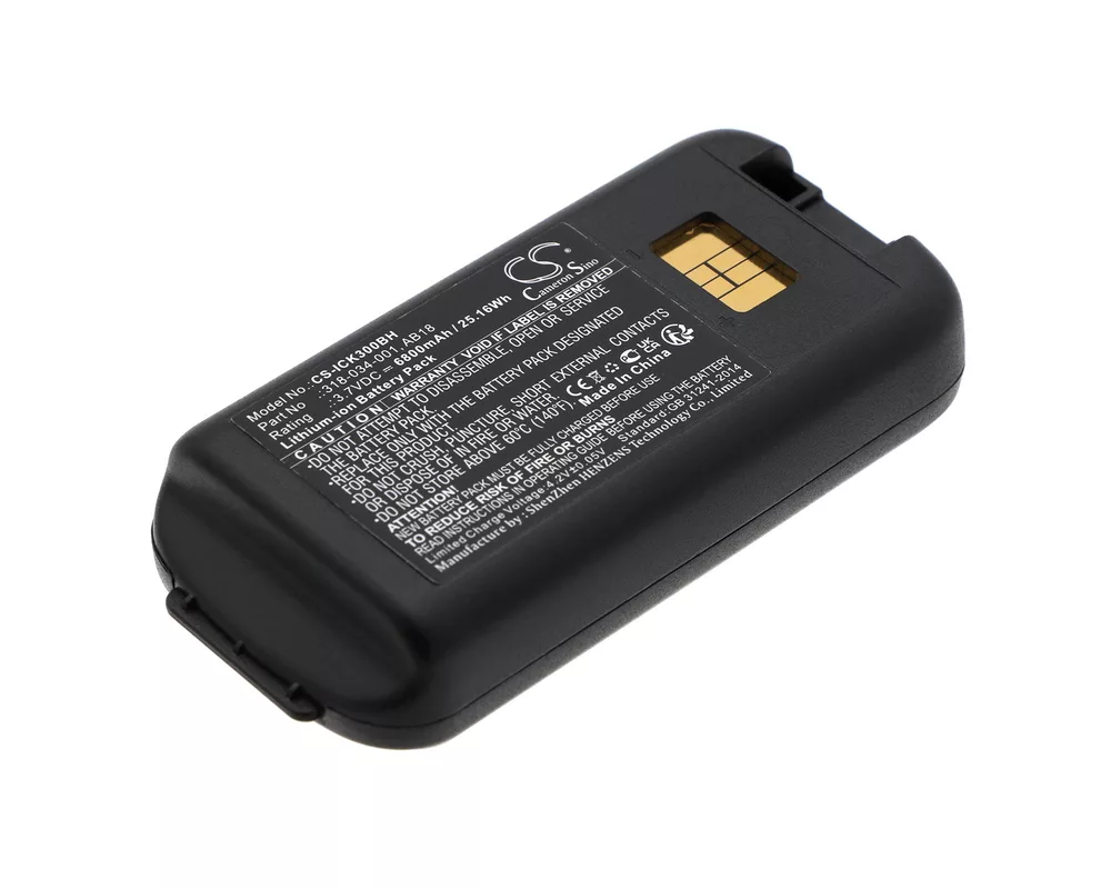 Батерия за баркод скенер Батерия за баркод скенер Intermec CK3 CK3A  318-034-001 LiIon 3.7V 6800mAh Cameron Sino 2