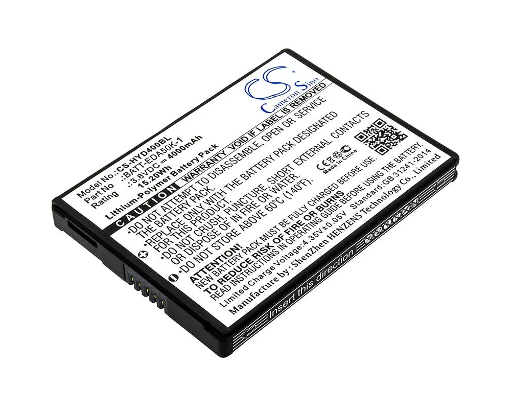 Батерия за баркод скенер Батерия за баркод скенер Honeywell EDA50   50129589-001   LiPo  3.8V 4000mAh Cameron Sino 2