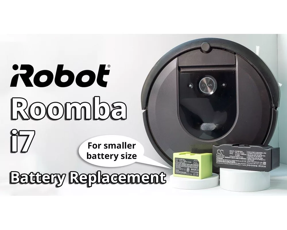 Батерия за прахосмукачка Батерия за прахосмукачка iRobot 5150, 7150, Roomba e5, Roomba i8 4624864  LiIon 14,4V 2600mAh CAMERON SINO 8