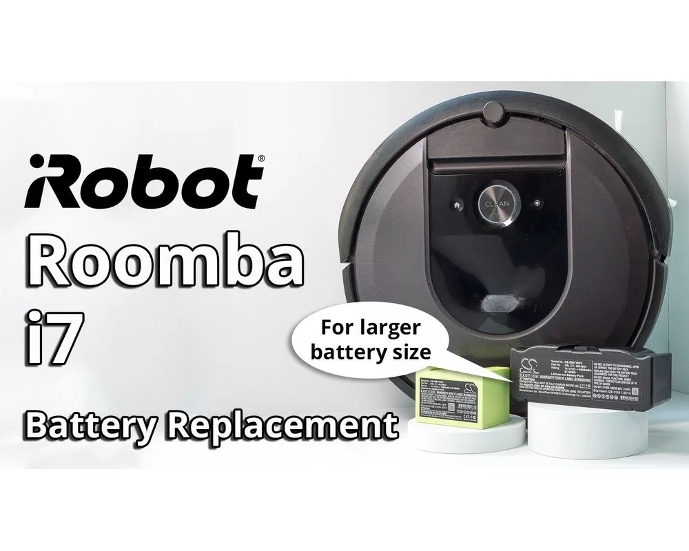 Батерия за прахосмукачка Батерия за прахосмукачка iRobot 5150, 7150, Roomba e5, Roomba i8 4624864  LiIon 14,4V 5200mAh CAMERON SINO 9