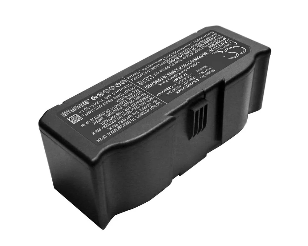 Батерия за прахосмукачка Батерия за прахосмукачка iRobot 5150, 7150, Roomba e5, Roomba i8 4624864  LiIon 14,4V 5200mAh CAMERON SINO 3