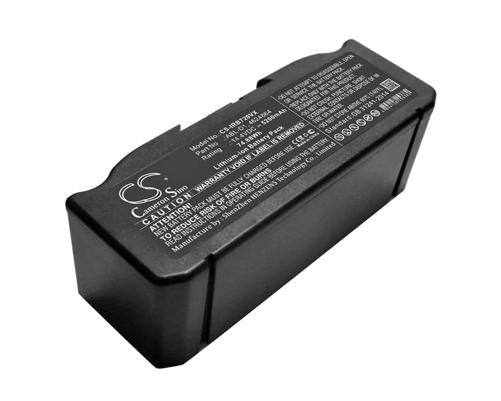 Батерия за прахосмукачка Батерия за прахосмукачка iRobot 5150, 7150, Roomba e5, Roomba i8 4624864  LiIon 14,4V 5200mAh CAMERON SINO 2